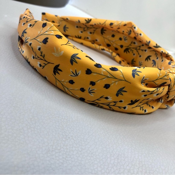 Headbands of Hope Set of 2 Gold and Navy Floral - Picture 9 of 16